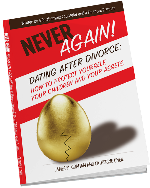 Never Again! Dating After Divorce: How to protect yourself, your children and your assets by James Graham and Catherine Oneil